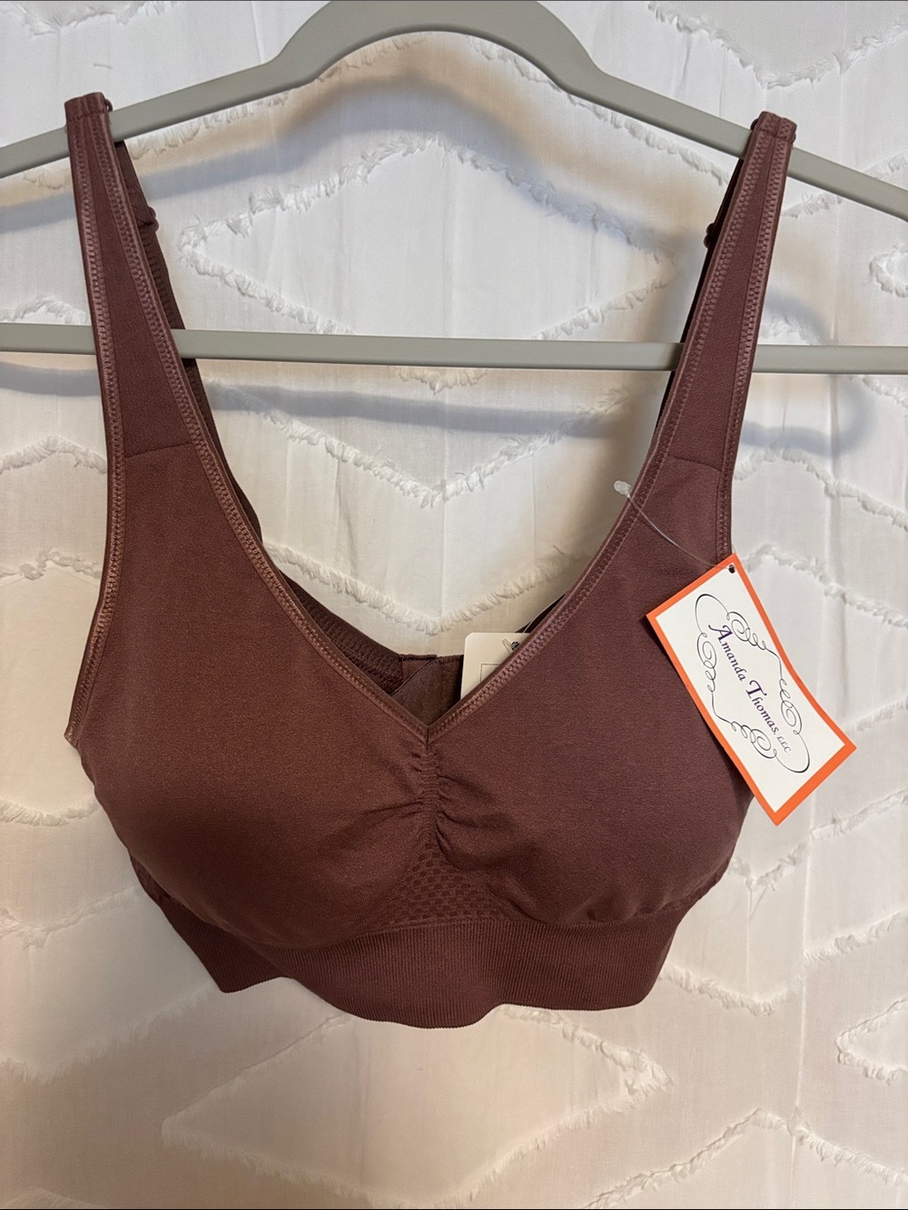 Anita Wireless Comfort Bra - Mauve-ish brown